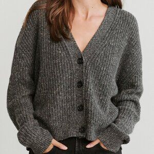 Jenni Kayne Cropped Cashmere Cocoon Cardigan